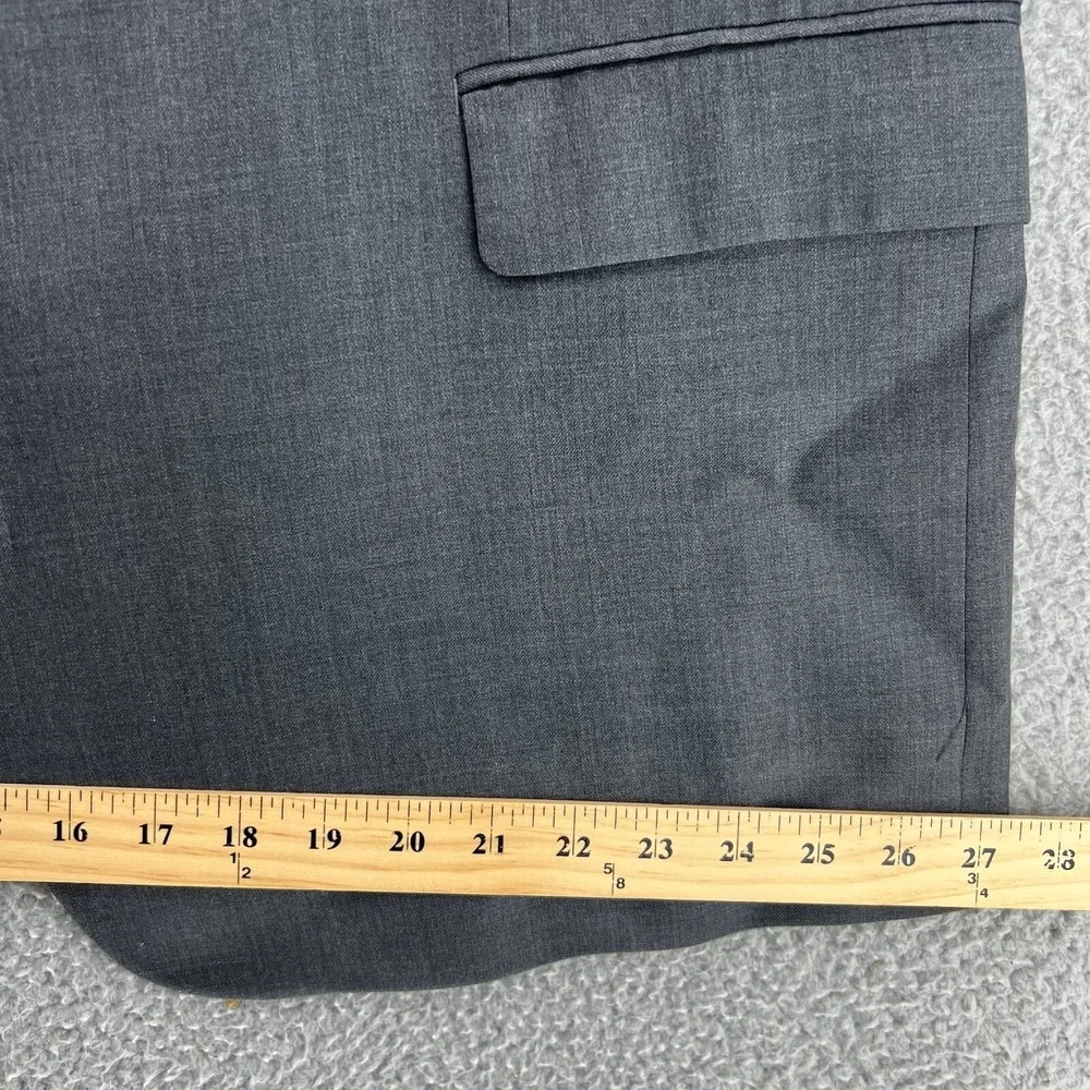 Lauren Ralph Lauren Men's 50L Gray Suit Jacket Blazer Wool Blend Big & Tall‎